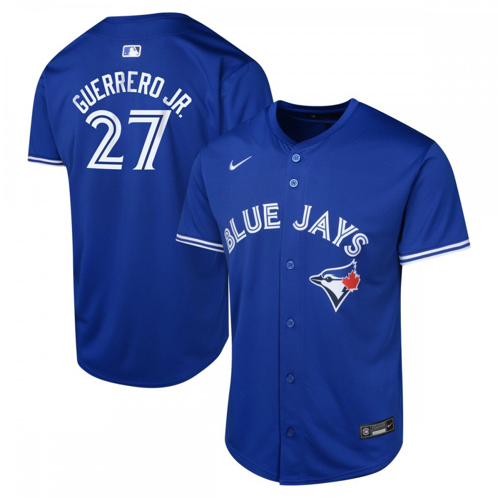 Vladimir Guerrero Jr. Toronto Blue Jays Youth Alternate Limited Player Jersey - Royal-Pro Kit Vault | Brand New 26/27 Sports Jerseys